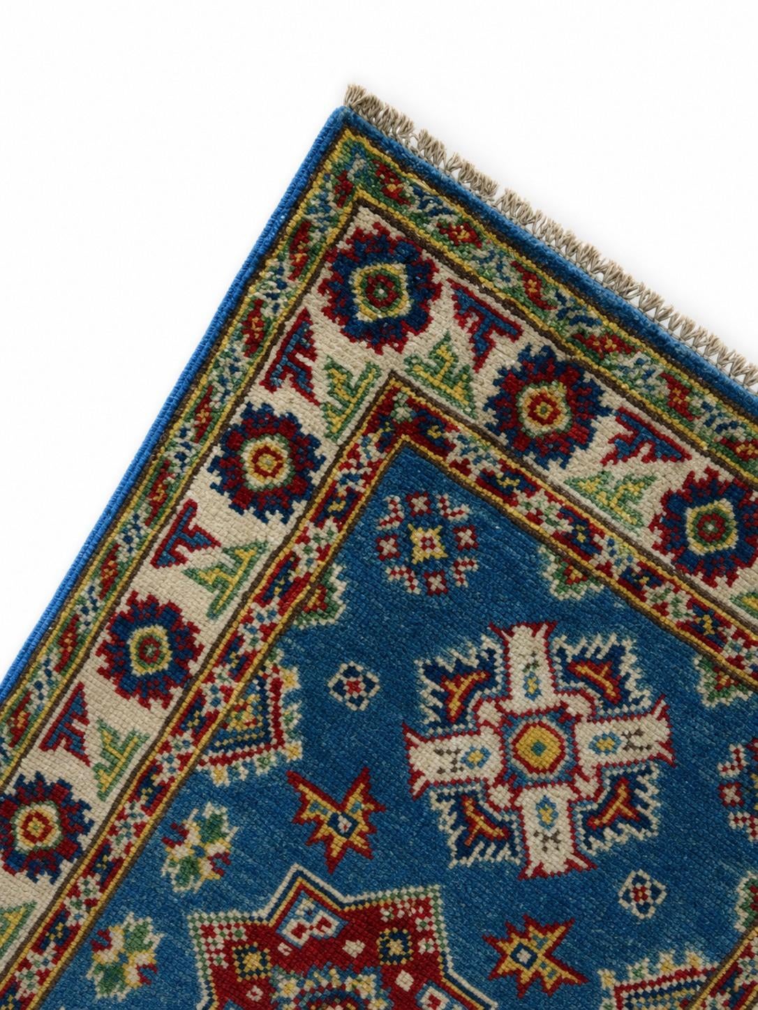 2' x 3' 2 Hand Knotted Kazak Rug