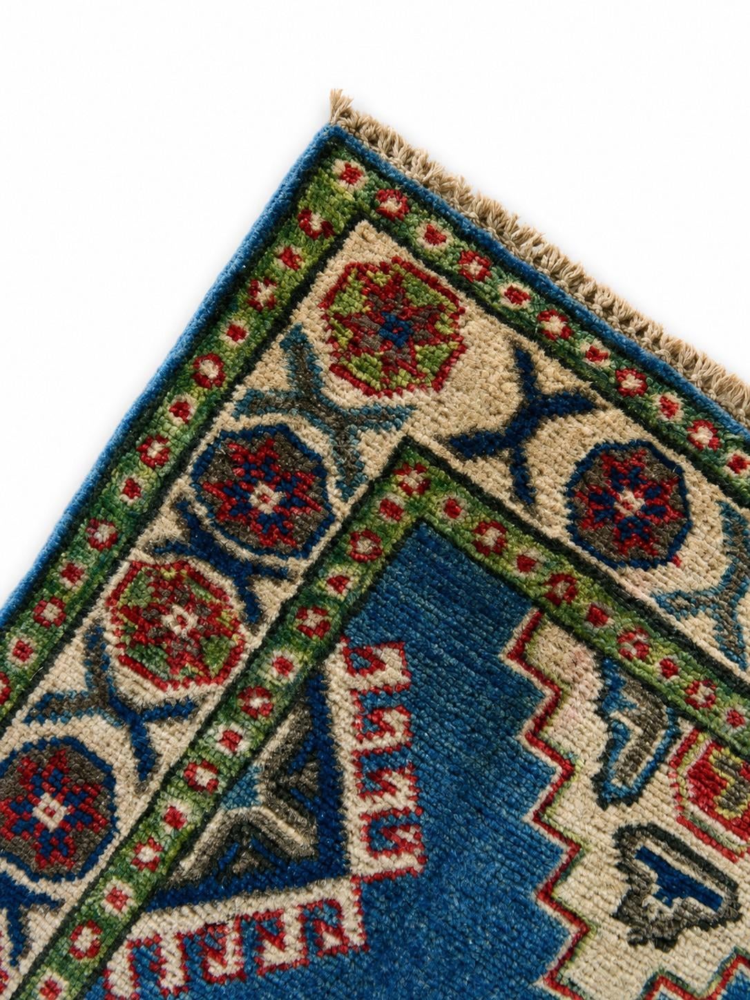 2' 1 x 3' 1 Hand Knotted Kazak Rug