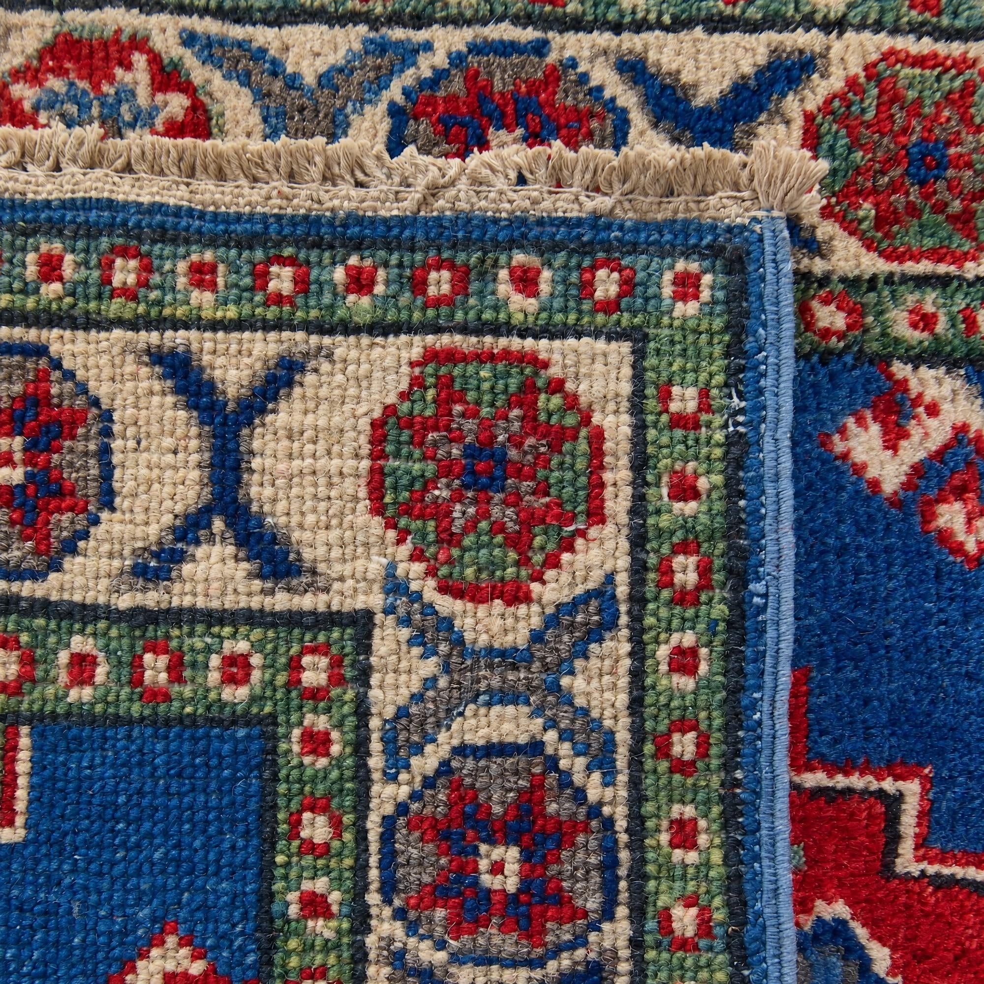 65cm x 95cm Hand Knotted Kazak Rug