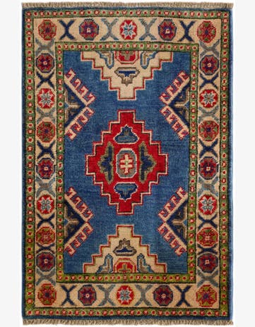 2' 1 x 3' 1 Hand Knotted Kazak Rug