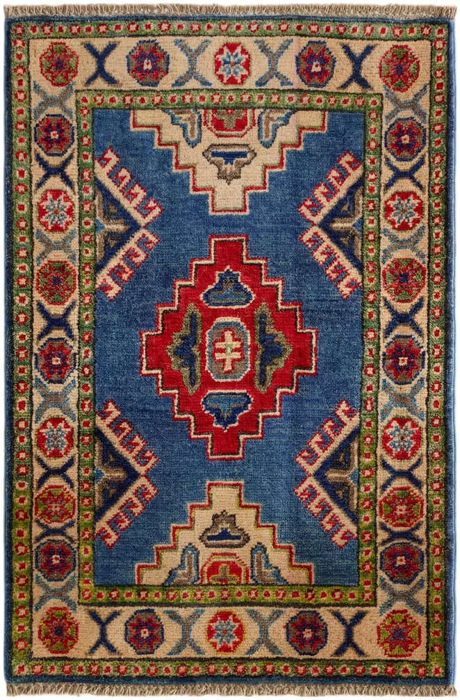 2' 1 x 3' 1 Hand Knotted Kazak Rug