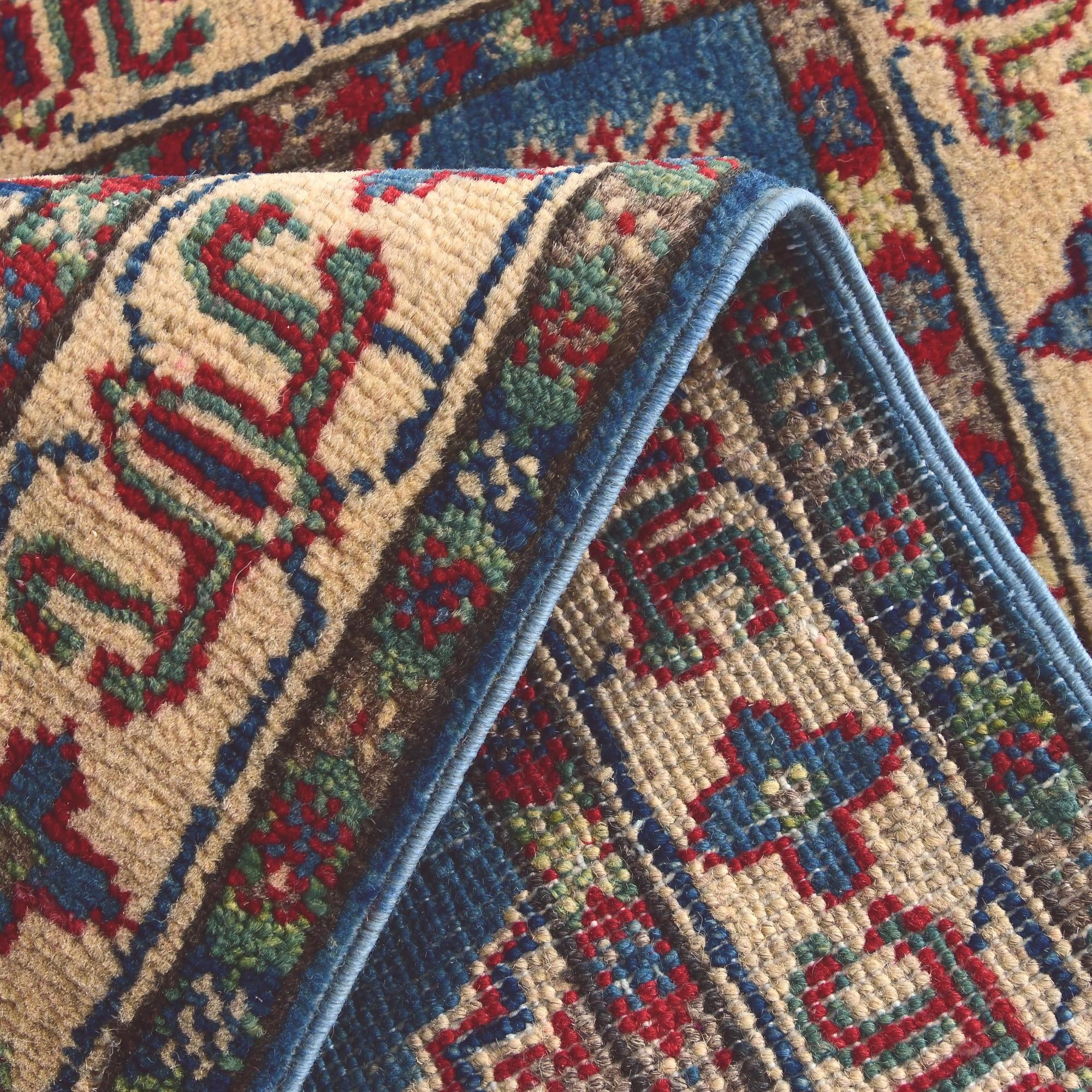 2' x 3' Hand Knotted Kazak Rug