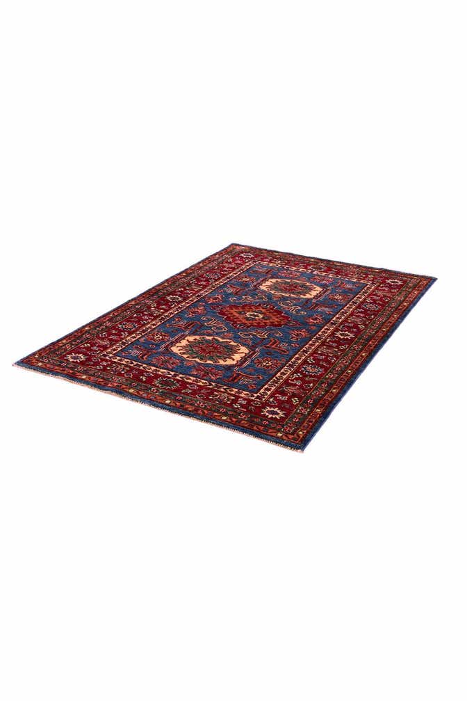 3' 3 x 4' 9 Hand Knotted Kazak Rug