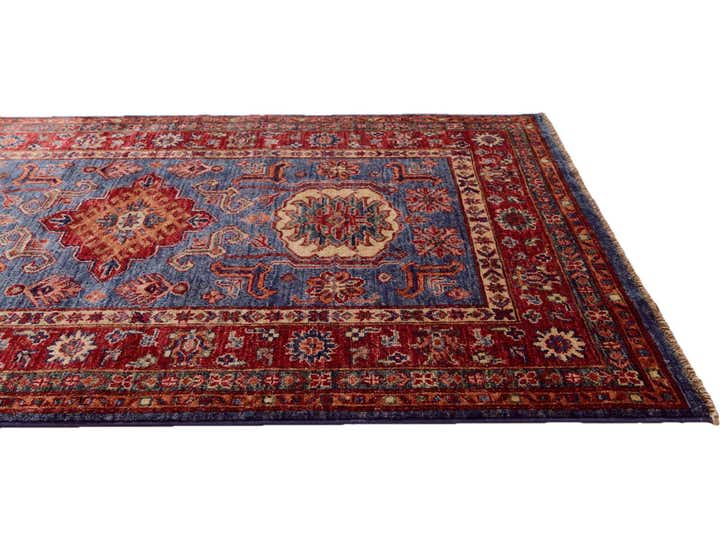 3' 3 x 4' 9 Hand Knotted Kazak Rug