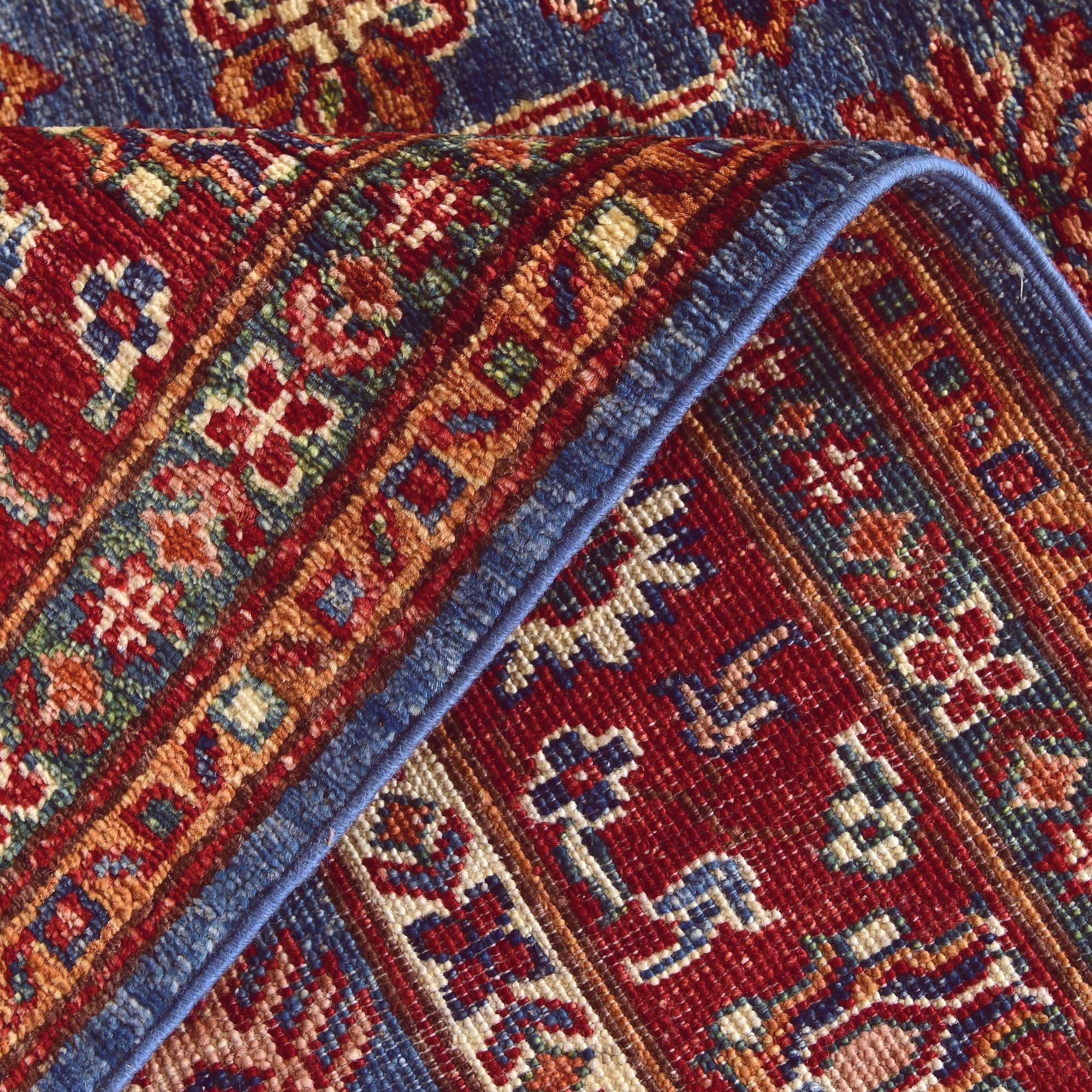 3' 3 x 4' 9 Hand Knotted Kazak Rug