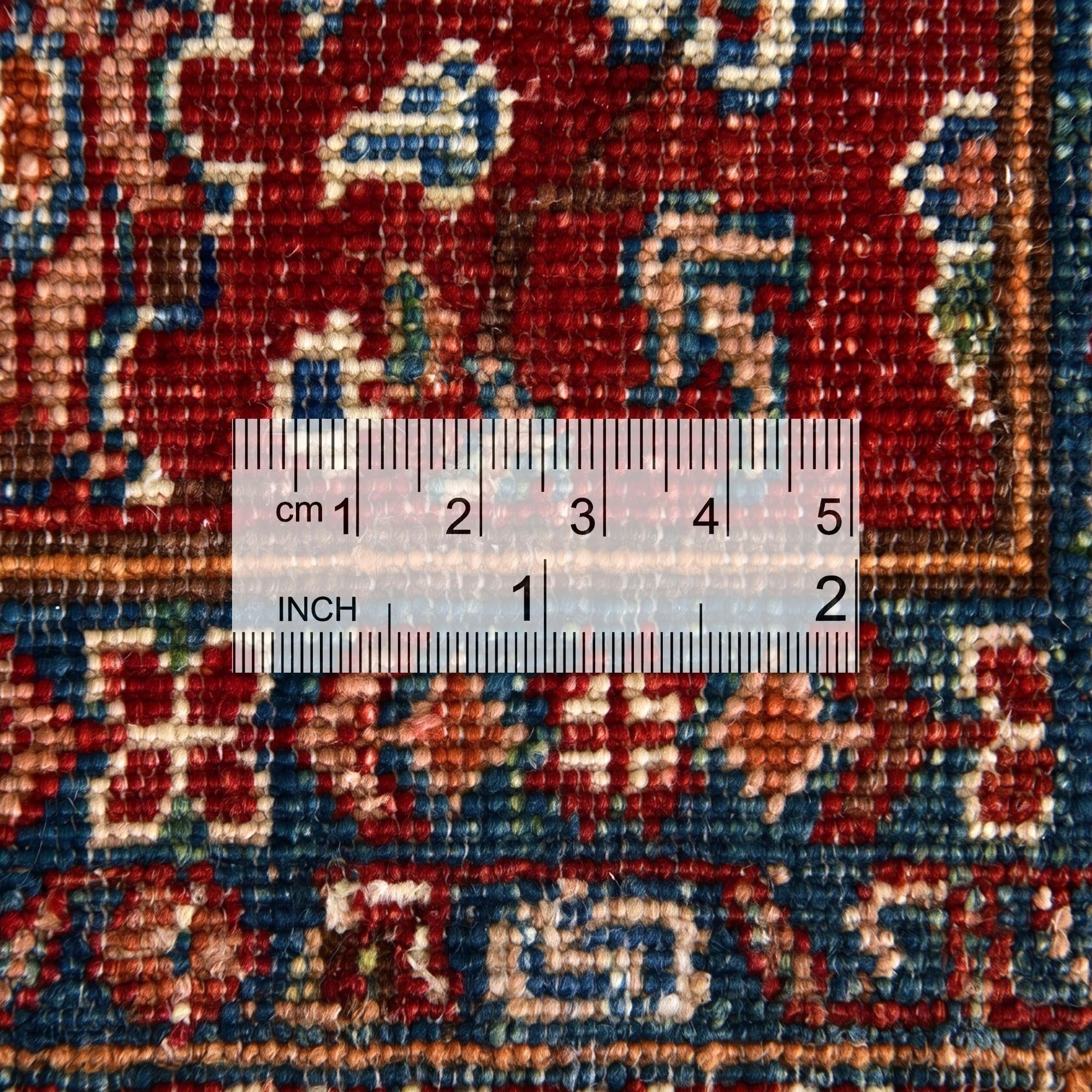 3' 3 x 4' 9 Hand Knotted Kazak Rug