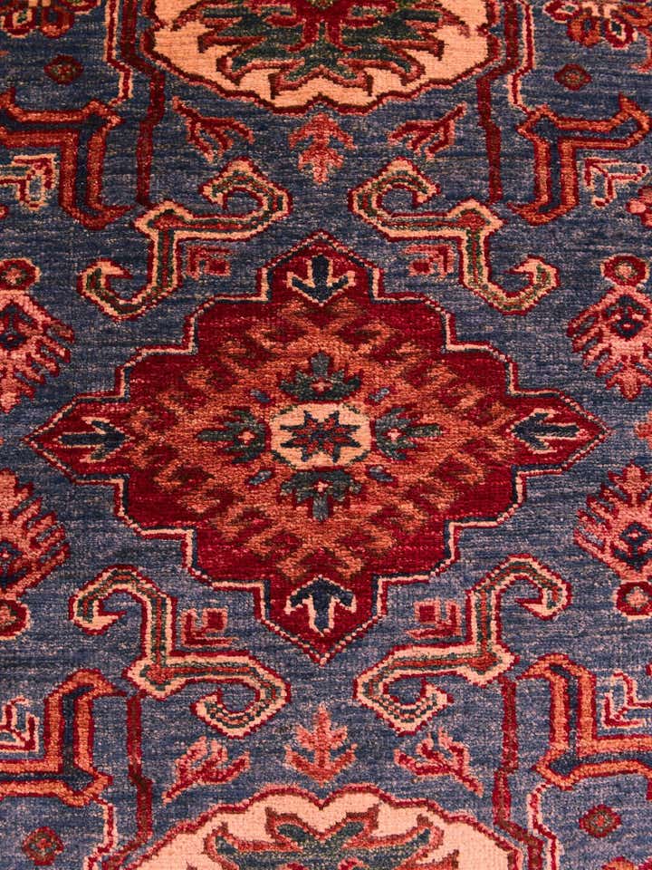 3' 3 x 4' 9 Hand Knotted Kazak Rug