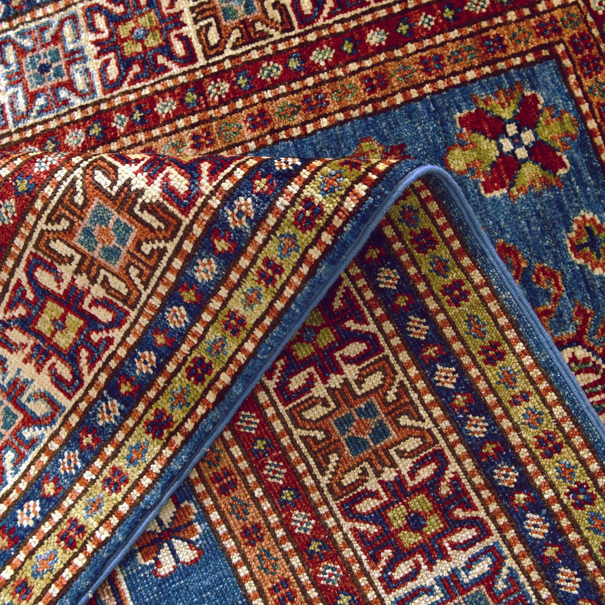 3' 5 x 5' 1 Hand Knotted Kazak Rug