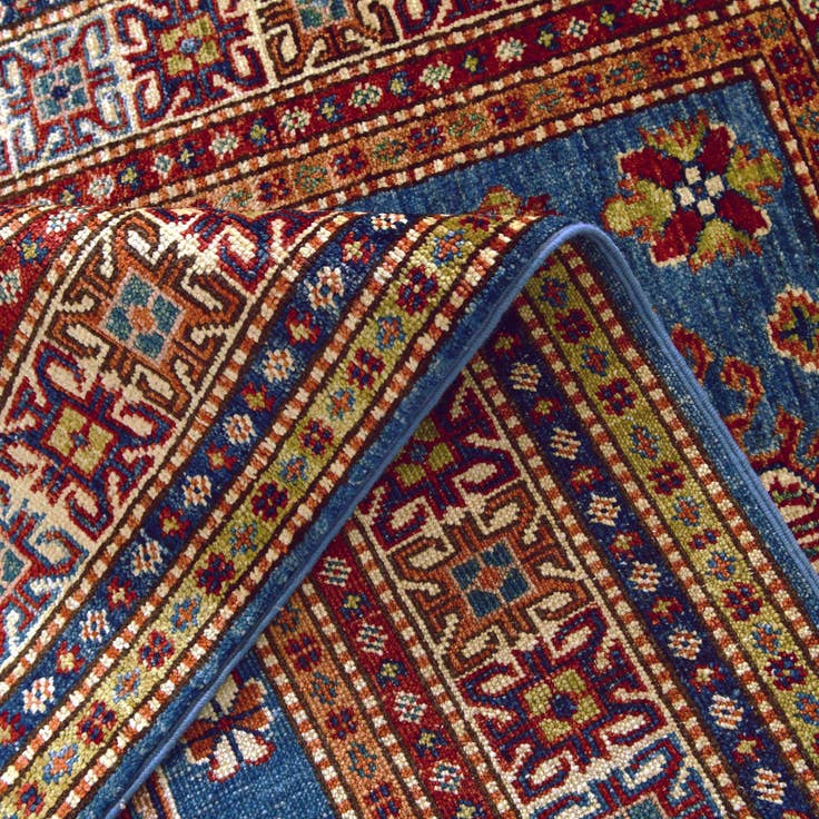 Detail image of 3' 5 x 5' 1 Hand Knotted Kazak Rug