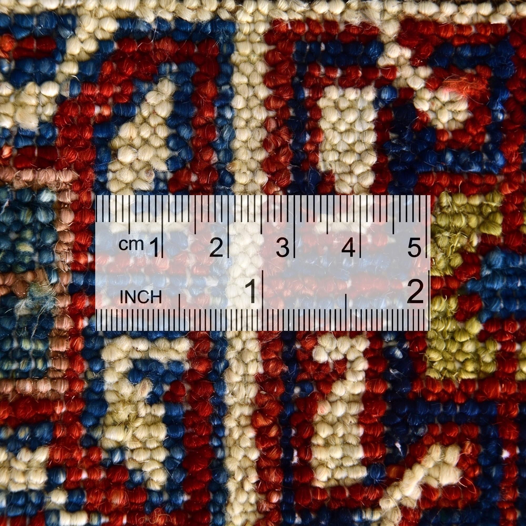 3' 5 x 5' 1 Hand Knotted Kazak Rug