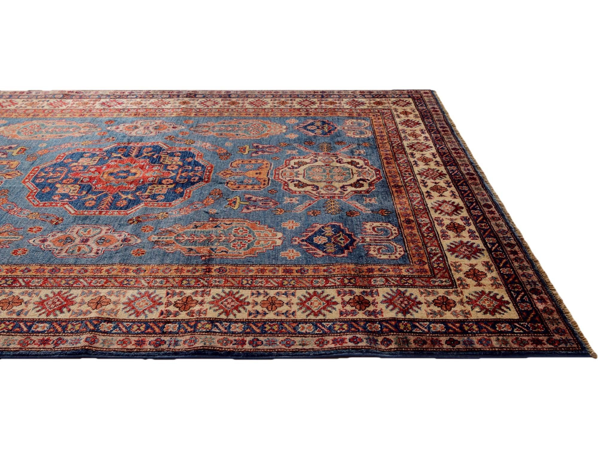 5' x 6' 1 Hand Knotted Kazak Rug