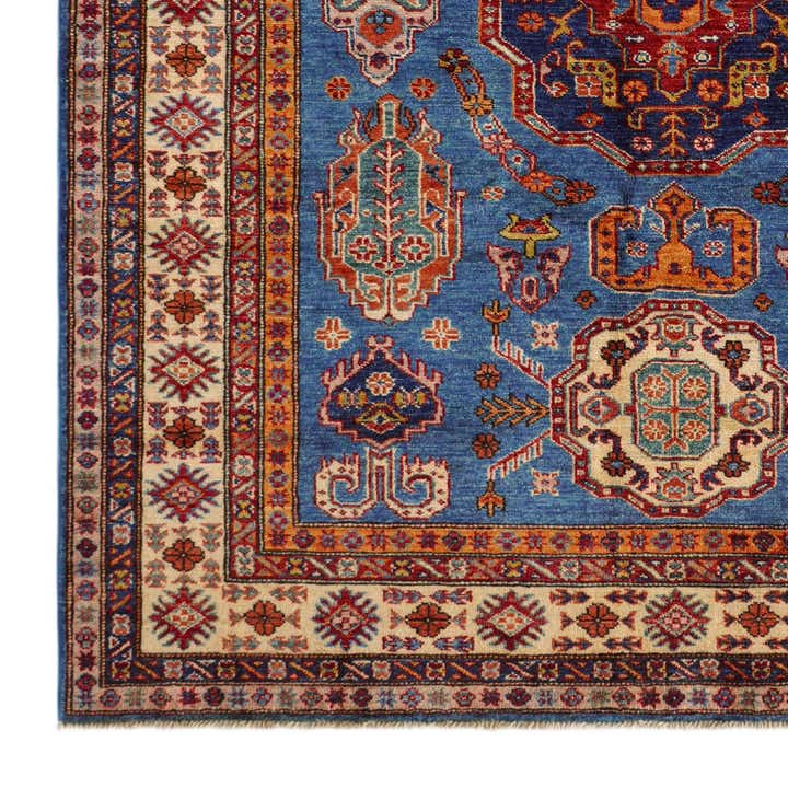 5' x 6' 1 Hand Knotted Kazak Rug