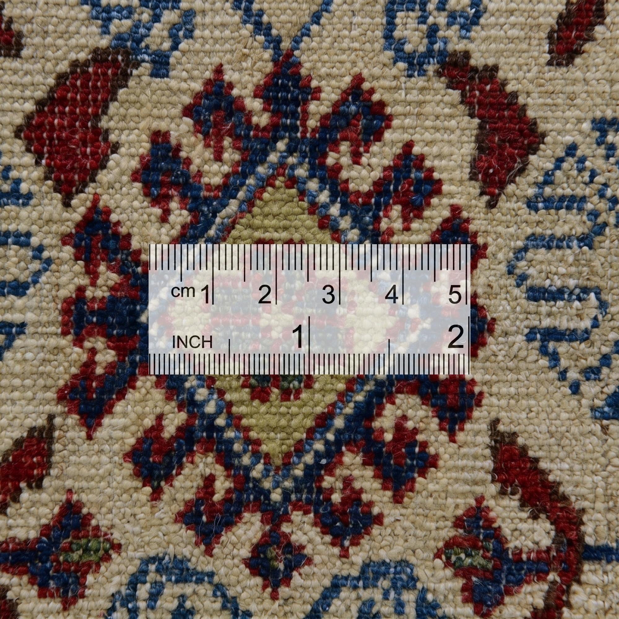 5' 7 x 8' 3 Hand Knotted Kazak Rug