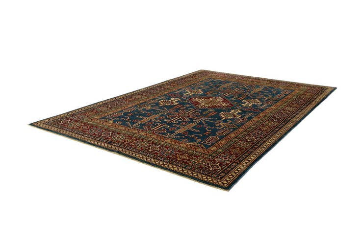 Detail image of 5' 10 x 8' 8 Hand Knotted Kazak Rug