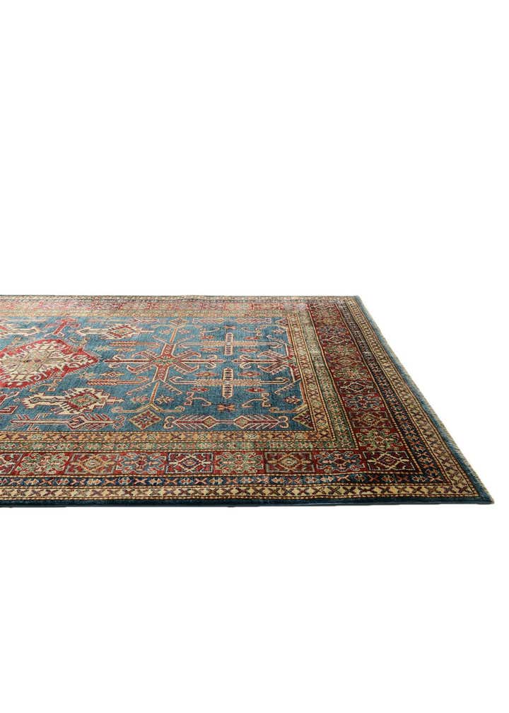 5' 10 x 8' 8 Hand Knotted Kazak Rug
