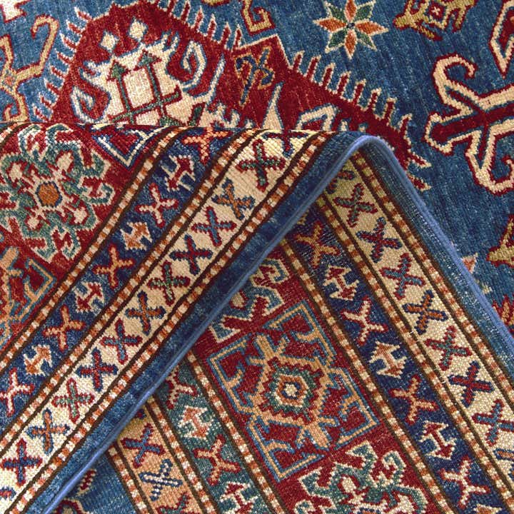 5' 10 x 8' 8 Hand Knotted Kazak Rug