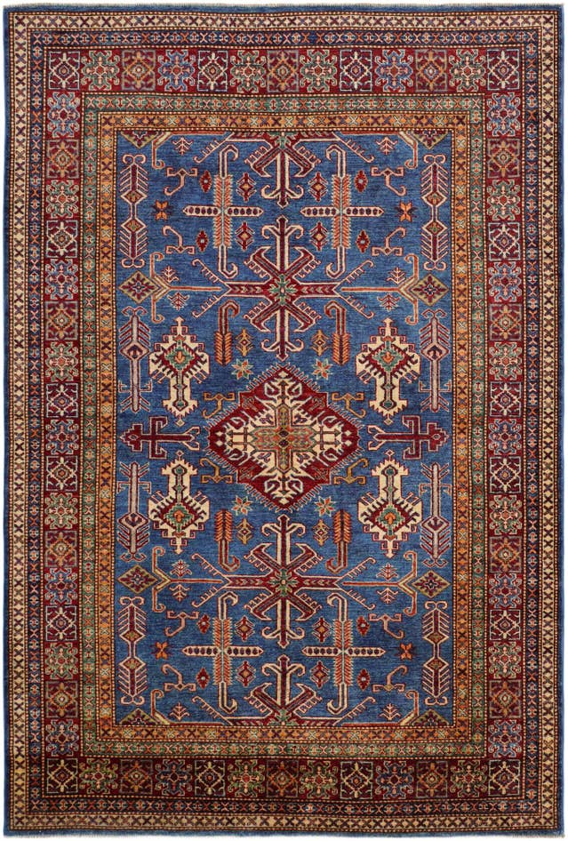 Detailansicht von 180cm x 265cm Handgeknüpft Kazak Teppich