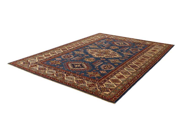 5' 9 x 7' 9 Hand Knotted Kazak Rug