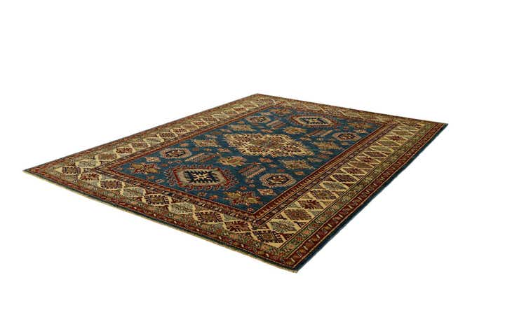 5' 9 x 7' 9 Hand Knotted Kazak Rug