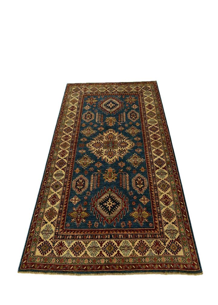 5' 9 x 7' 9 Hand Knotted Kazak Rug