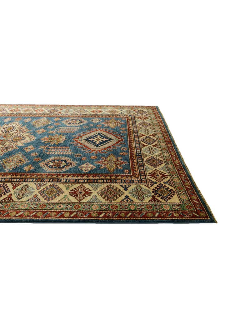 5' 9 x 7' 9 Hand Knotted Kazak Rug