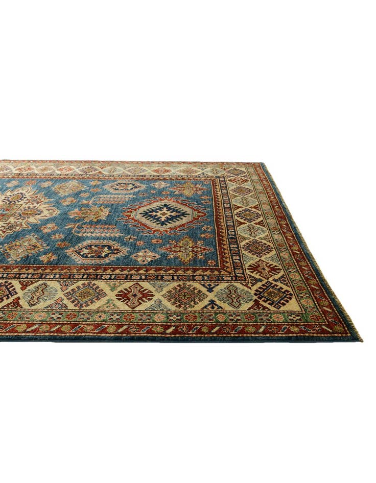Detail image of 5' 9 x 7' 9 Hand Knotted Kazak Rug