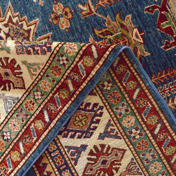 5' 9 x 7' 9 Hand Knotted Kazak Rug