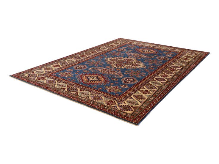 Detail image of 5' 8 x 7' 9 Hand Knotted Kazak Rug