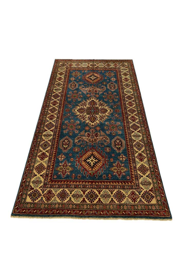 5' 8 x 7' 9 Hand Knotted Kazak Rug
