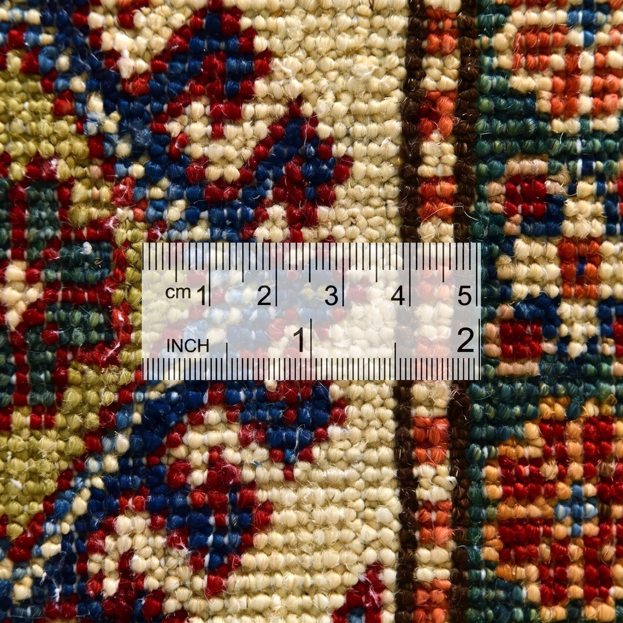 5' 8 x 7' 9 Hand Knotted Kazak Rug