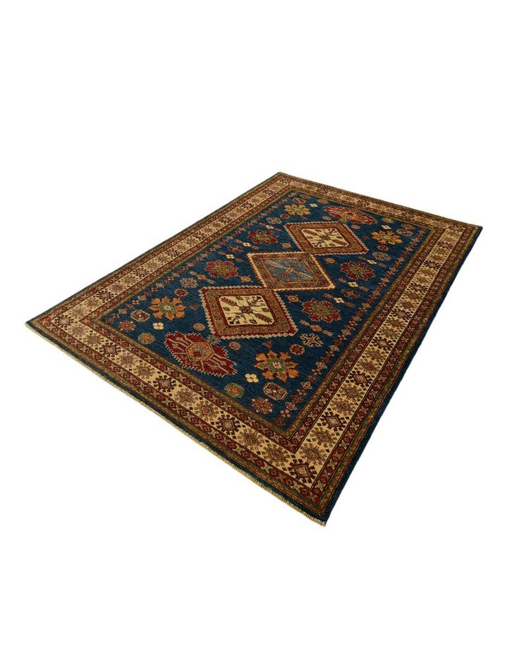 Detail image of 5' 9 x 8' 1 Hand Knotted Kazak Rug