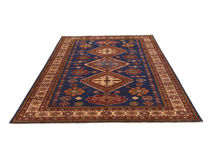 5' 9 x 8' 1 Hand Knotted Kazak Rug