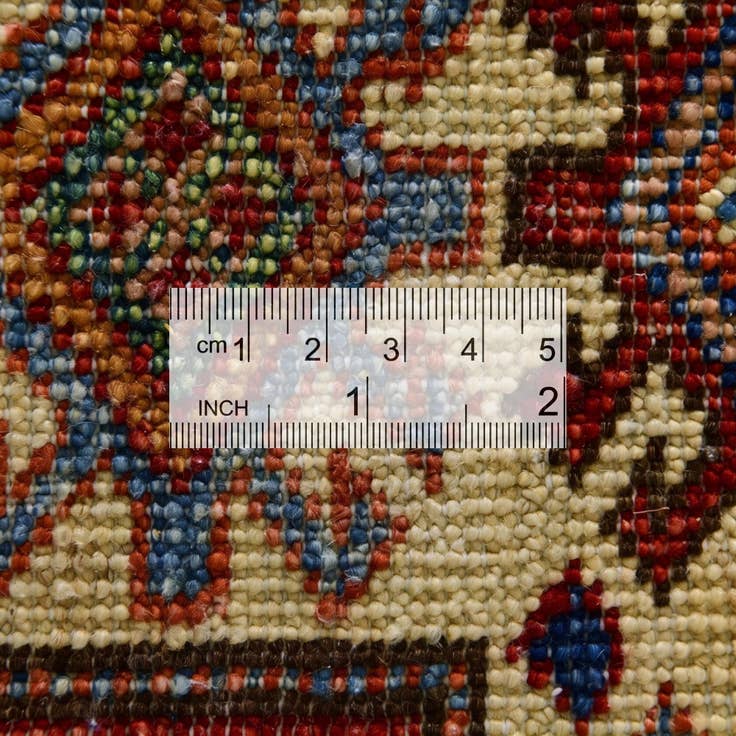 Detail image of 5' 9 x 8' 1 Hand Knotted Kazak Rug