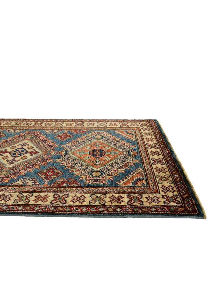 2' 11 x 4' 4 Hand Knotted Kazak Rug