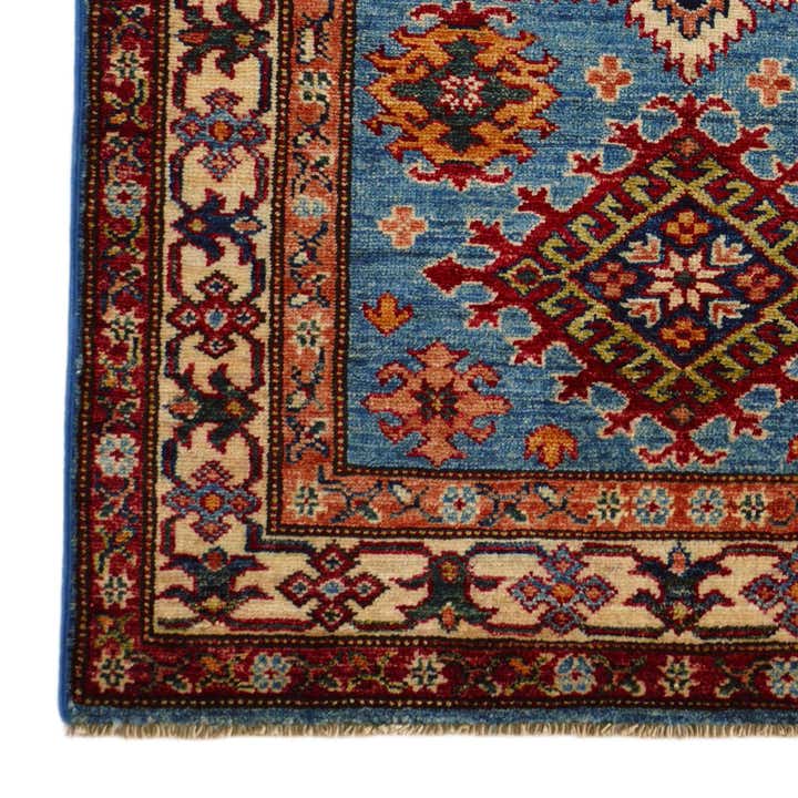 2' 11 x 4' 2 Hand Knotted Kazak Rug