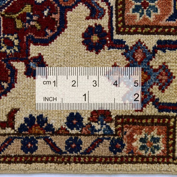 Detail image of 2' 11 x 4' 2 Hand Knotted Kazak Rug