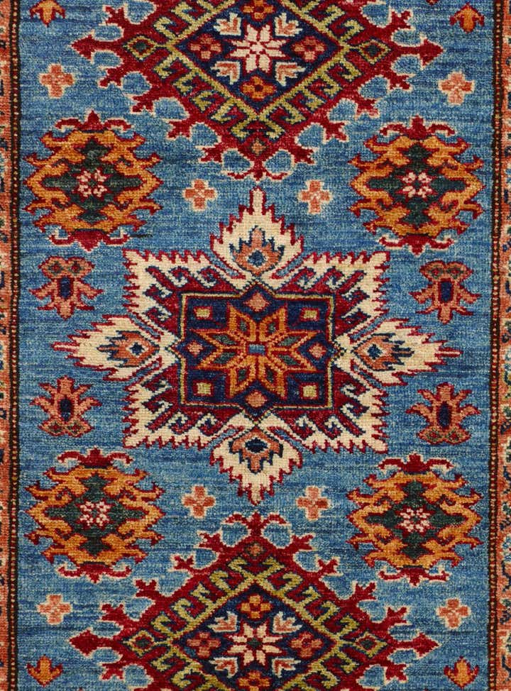 2' 11 x 4' 2 Hand Knotted Kazak Rug