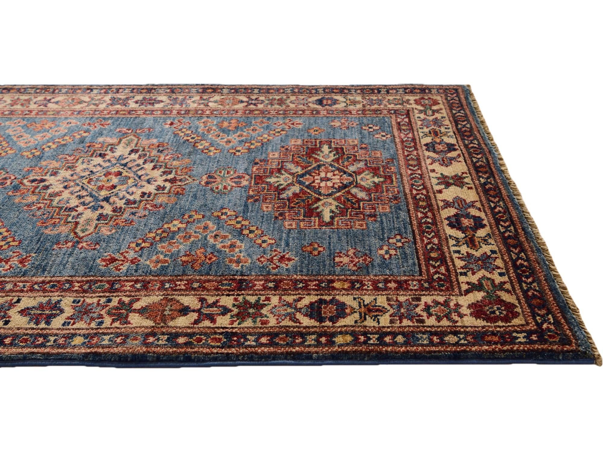 2' 9 x 4' 1 Hand Knotted Kazak Rug