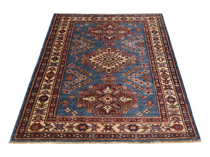 2' 9 x 4' 1 Hand Knotted Kazak Rug