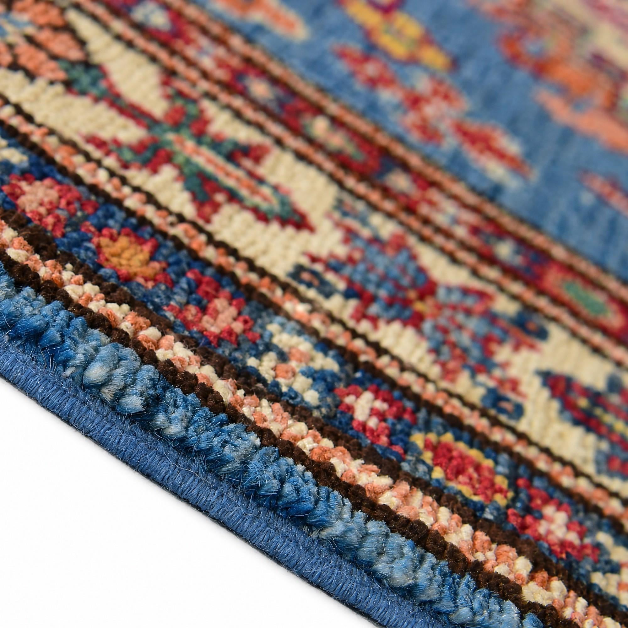 85cm x 125cm Hand Knotted Kazak Rug