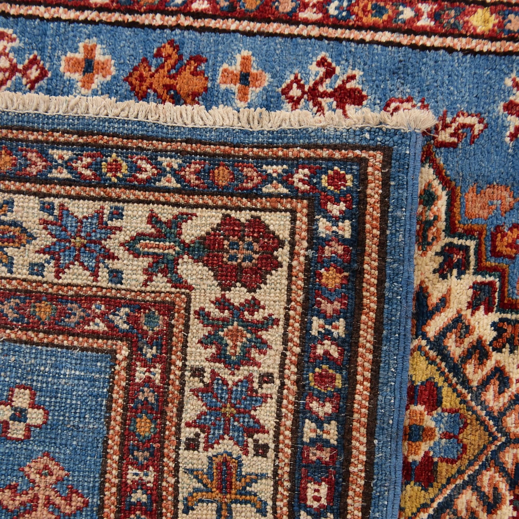85cm x 125cm Hand Knotted Kazak Rug