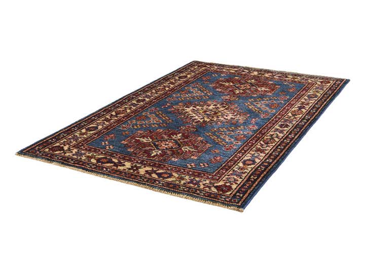 2' 7 x 4' Hand Knotted Kazak Rug