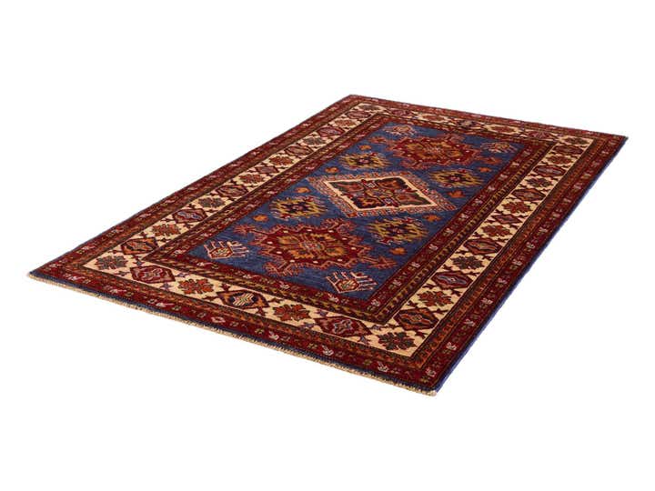 3' 4 x 5' 5 Hand Knotted Kazak Rug