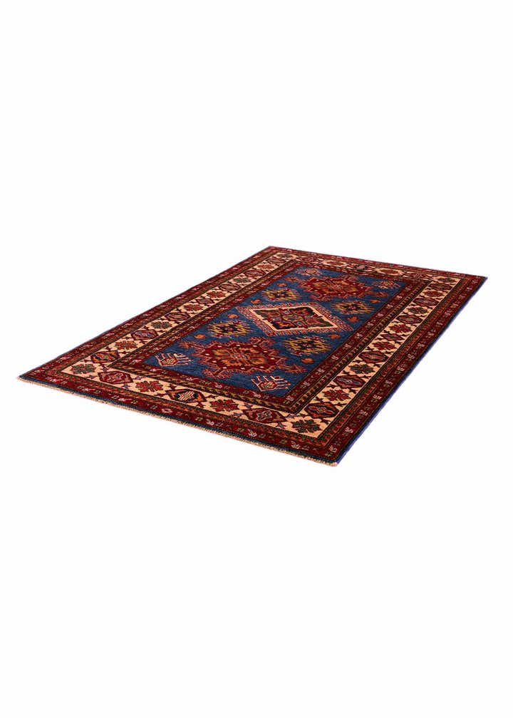 3' 4 x 5' 5 Hand Knotted Kazak Rug