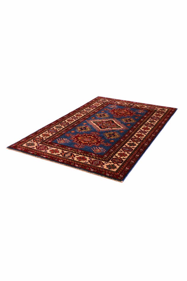 Detail image of 3' 4 x 5' 5 Hand Knotted Kazak Rug
