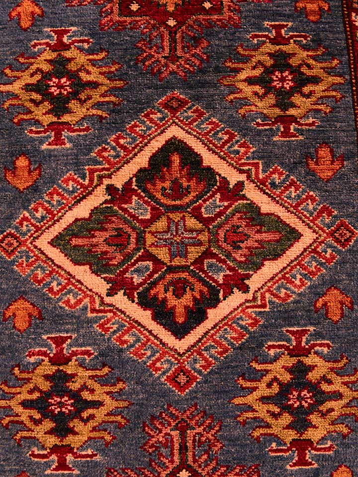 3' 4 x 5' 5 Hand Knotted Kazak Rug