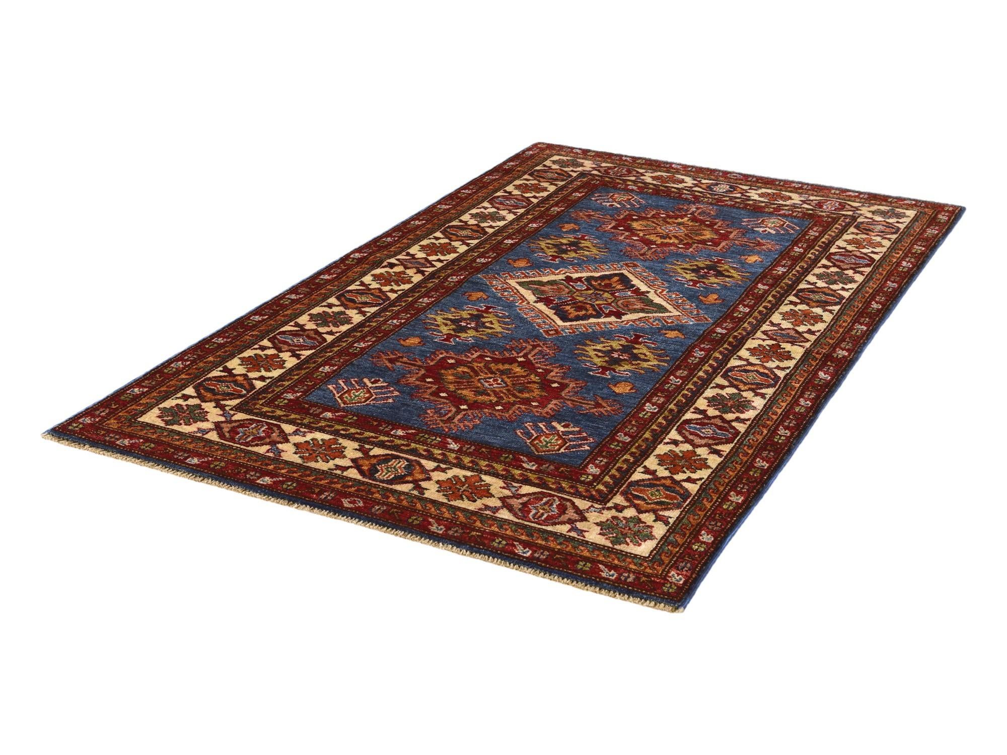 3' 4 x 5' 5 Hand Knotted Kazak Rug
