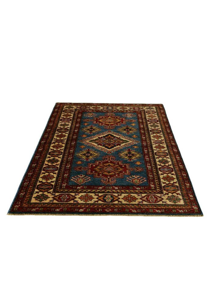 3' 4 x 5' 5 Hand Knotted Kazak Rug