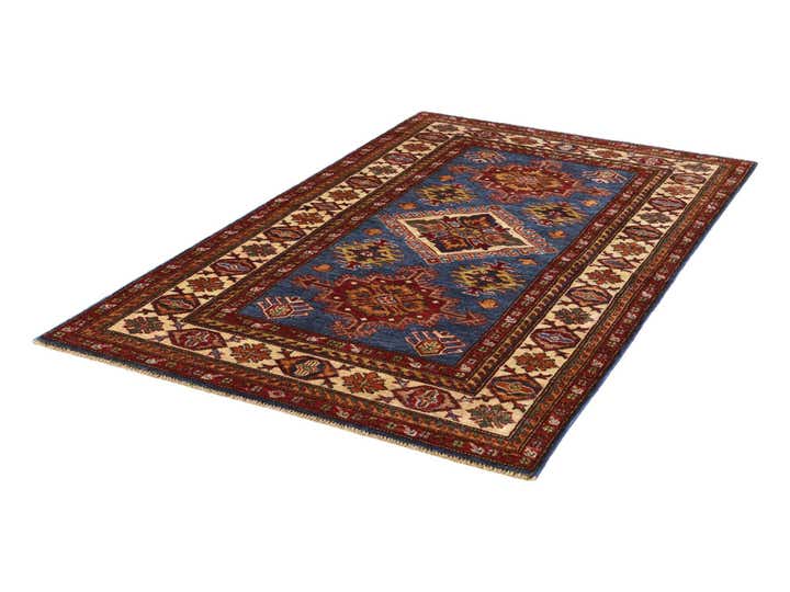 3' 4 x 5' 5 Hand Knotted Kazak Rug