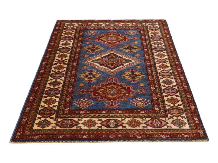 3' 4 x 5' 5 Hand Knotted Kazak Rug